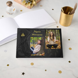 Class of 2026 Black Tassel Dignified Graduation ゲストブック