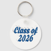 Class of 2026 blue text graduation キーホルダー (正面)