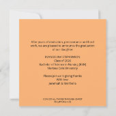 Class of 2026 BSN Nursing Graduate Announcement (裏面)