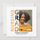 Class of 2026 BSN Nursing Graduate Announcement (正面)