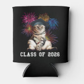 Class Of 2026 Cat Lover 缶クーラー (正面)