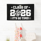 Class of 2026 Cheer Graduation It’s Go Time Quote 横断幕 (インサイチュ)
