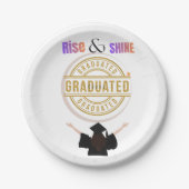 Class of 2026 Elite 🎓 ペーパープレート (正面)