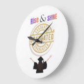 Class of 2026 Elite 🎓 ラージ壁時計 (傾斜)