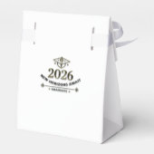 Class of 2026 Favor Box / Caja Graduación フェイバーボックス (裏面サイド)