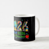 Class of 2026 Future Teacher School Supplies Art コーヒーマグカップ (正面右)