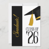 Class of 2026 Graduate Announcement 招待状 (正面)