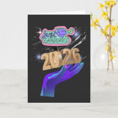 Class of 2026 Graduate Shirt – Senior 2026  カード (黄色い花)