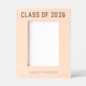 Class of 2026 Graduation レーザー彫刻フレーム (正面)