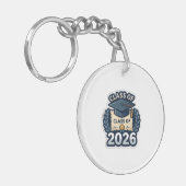 Class of 2026 Graduation Acrylic Keychain キーホルダー (正面左)