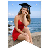 Class of 2026 Graduation Banner in Red and White  バンティングフラッグ (第2の旗)