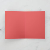 Class of 2026 Graduation Cap Folded Blank Card カード (内部)