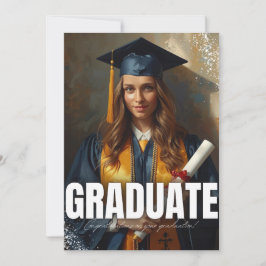 Class of 2026 Graduation Celebration Modern 招待状