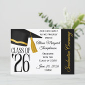 Class of 2026 Graduation Ceremony 招待状 (スタンド正面)