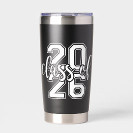 Class of 2026 Graduation Funny Senior High School 保温保冷タンブラー