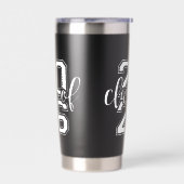 Class of 2026 Graduation Funny Senior High School 保温保冷タンブラー (左面)