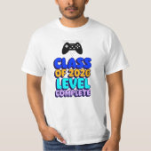 Class of 2026 Graduation Gamer – Level Complete Tシャツ (正面)