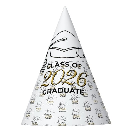 Class of 2026 Graduation / Gorro Fiesta Graduación パーティーハット (正面)