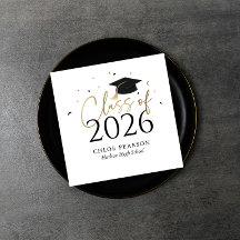 Class of 2026 Graduation Napkins