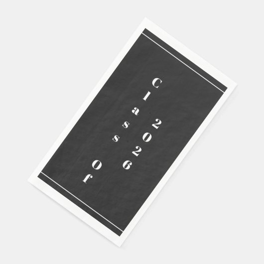 Class Of 2026 Graduation Party Black White (コーナー)