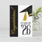 Class of 2026 Graduation Party Invitation 招待状 (スタンド正面)