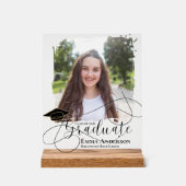 Class of 2026 Graduation Photo Keepsake Gift アクリルサイン (正面)