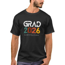 Class of 2026 Graduation Retro Vintage Minimalist