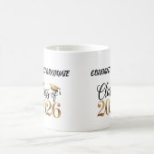 Class of 2026 Graduation T-Shirt Gift コーヒーマグカップ (中央)
