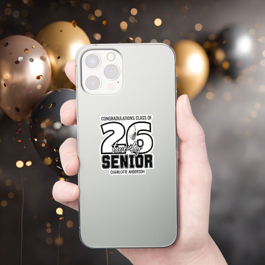 Class of 2026 Graduation Tassel シール