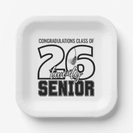 Class of 2026 Graduation Tassel ペーパープレート