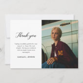 Class of 2026 Graduation Thank You Card サンキューカード (正面)