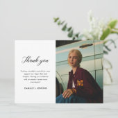 Class of 2026 Graduation Thank You Card サンキューカード (スタンド正面)