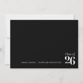 Class of 2026 Graduation Thank You Card サンキューカード (裏面)