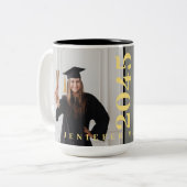 Class of 2026 graduation  Two-Tone coffee mug ツートーンマグカップ (正面左)