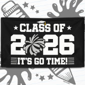 Class of 2026 Gray Cheer Graduation It’s Go Time 横断幕
