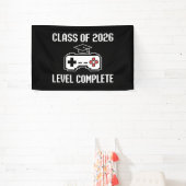 Class Of 2026 Level Complete Gaming Graduation 横断幕 (インサイチュ)