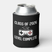 Class Of 2026 Level Complete Gaming Graduation 缶クーラー (缶正面)