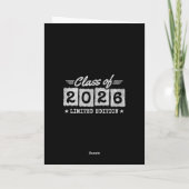 Class of 2026 Limited Edition Graduation Quote カード (裏面)