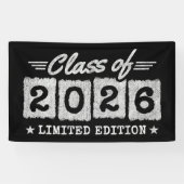 Class of 2026 Limited Edition Graduation Quote 横断幕 (横)