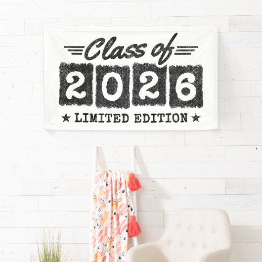 Class of 2026 Limited Edition Graduation Quote 横断幕 (インサイチュ)