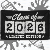 Class of 2026 Limited Edition Graduation Quote 横断幕