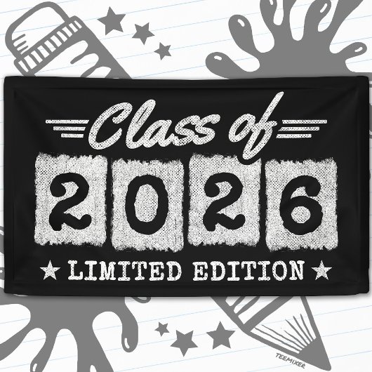 Class of 2026 Limited Edition Graduation Quote 横断幕