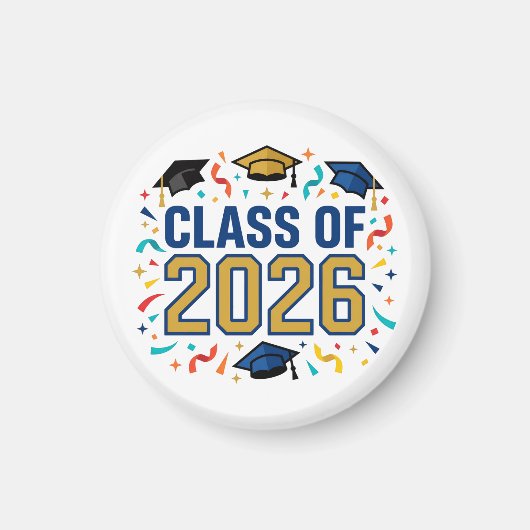 Class of 2026 Party マグネット (正面)