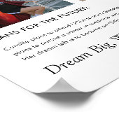 Class of 2026 Photo Collage Memory Poster ポスター (角)