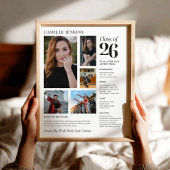 Class of 2026 Photo Collage Memory Poster ポスター