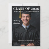 Class of 2026 Photo Graduation Invite 招待状 (正面)