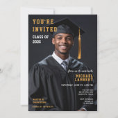 Class of 2026 Photo Graduation Invite 招待状 (正面)