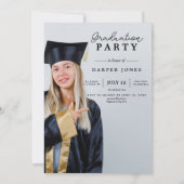 Class of 2026 Photo Graduation party 招待状 (裏面)