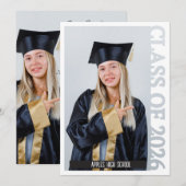 Class of 2026 Photo Graduation party 招待状 (正面/裏面)