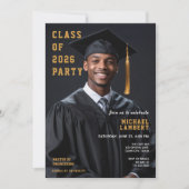 Class of 2026 Photo Party Invite 招待状 (正面)